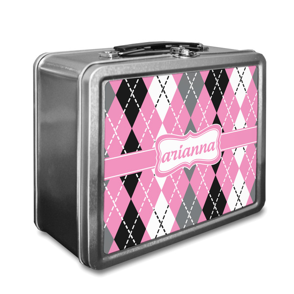 Custom Argyle Lunch Box (Personalized)