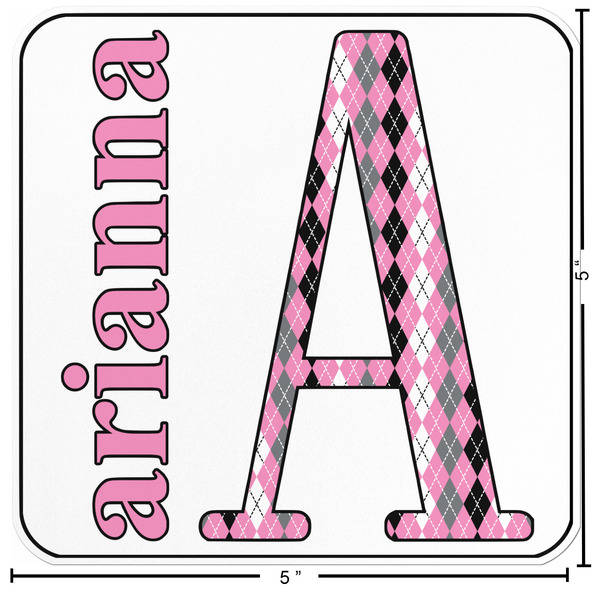 Argyle Custom Shape Iron On Patches - L - APPROVAL