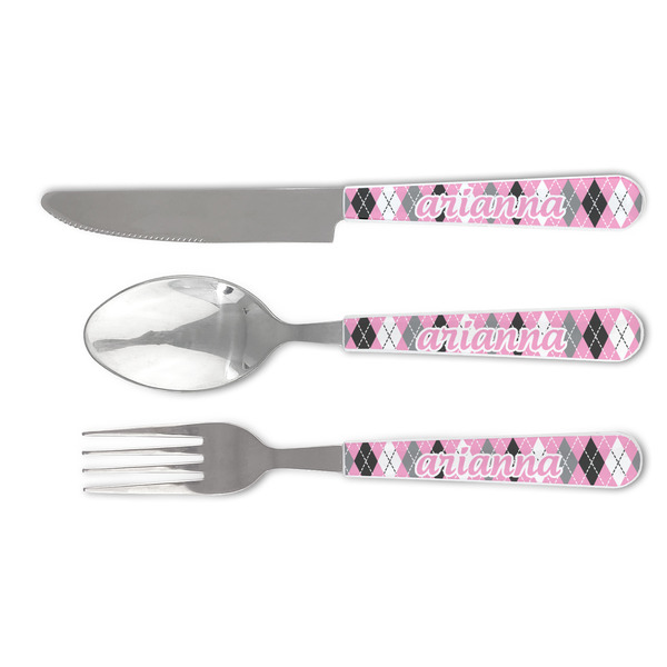 Custom Argyle Cutlery Set (Personalized)