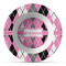 Argyle Plastic Bowl - Microwave Safe - Composite Polymer (Personalized)