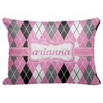 Argyle Decorative Baby Pillowcase - 16"x12" (Personalized)