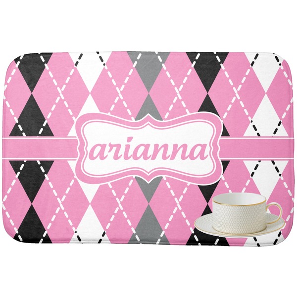 Argyle Dish Drying Mat