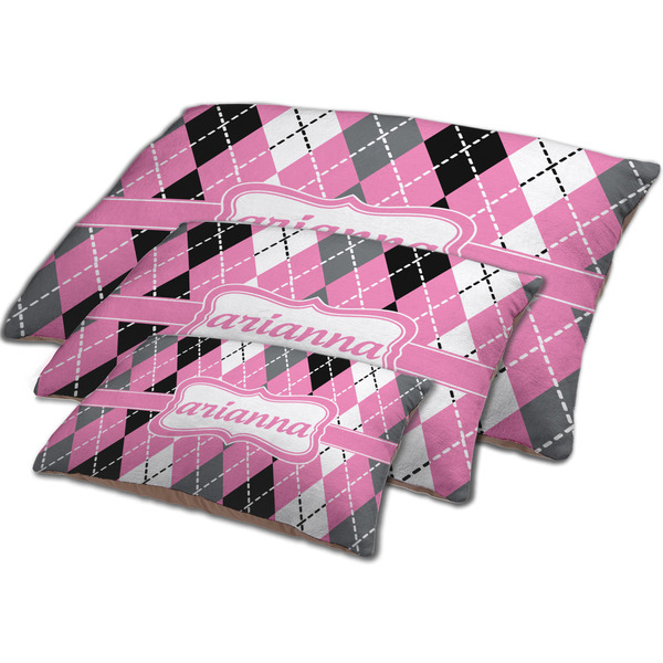 Argyle Dog Beds - MAIN (sm, med, lrg)
