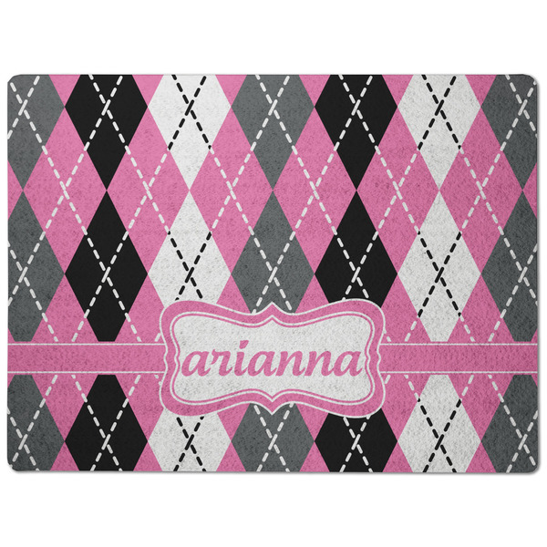 Argyle Dog Food Mat - Medium without bowls