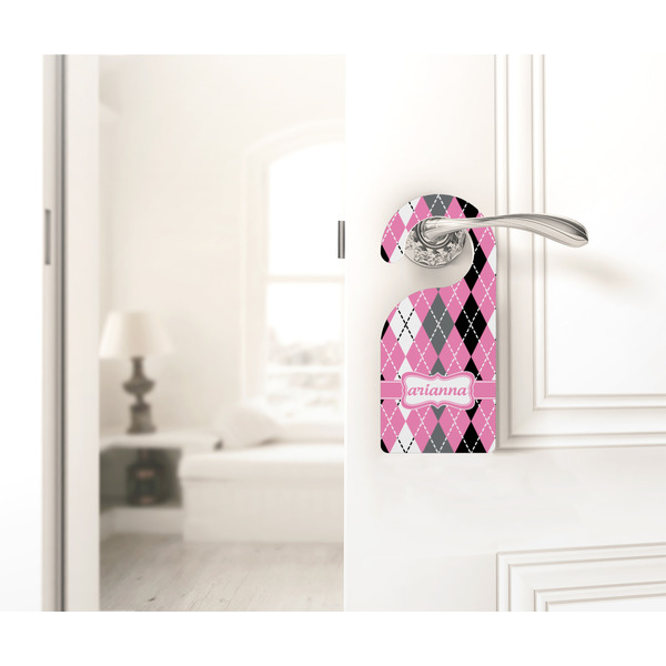 Argyle Door Hanger - LIFESTYLE