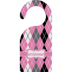 Argyle Door Hanger (Personalized)