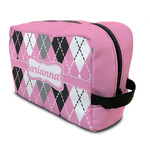 Argyle Toiletry Bag / Dopp Kit (Personalized)