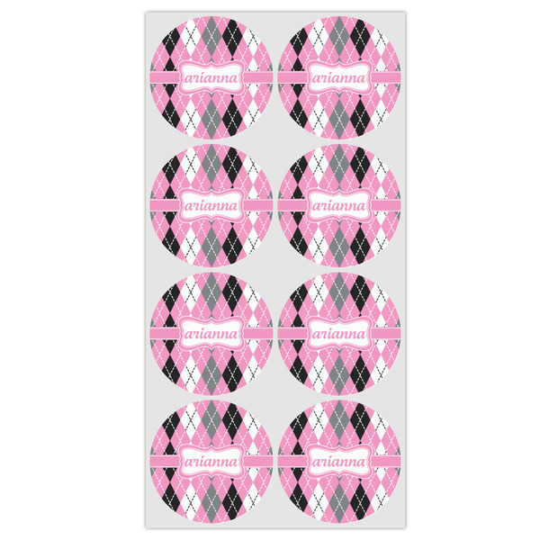 Argyle Drink Topper - Medium - Set of 12
