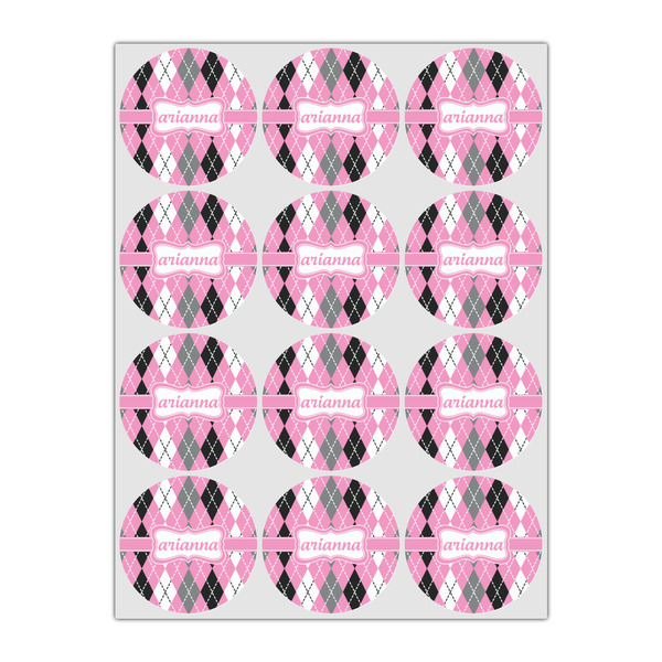 Argyle Drink Topper - Small - Set of 12