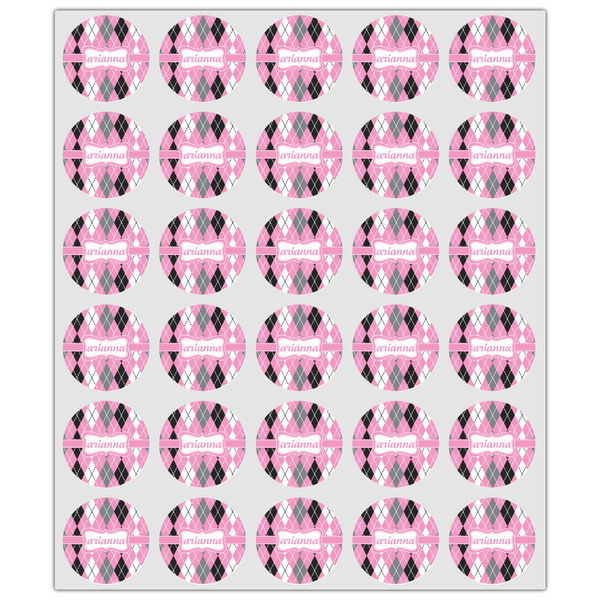 Argyle Drink Topper - XSmall - Set of 30
