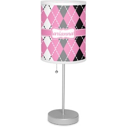 Argyle 7" Drum Lamp with Shade (Personalized)