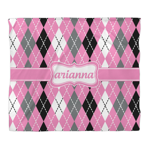 Argyle Duvet Cover - King - Front