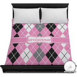 Argyle Duvet Cover - Full / Queen (Personalized)
