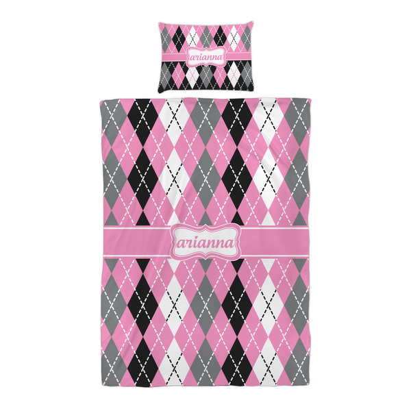 Argyle Duvet Cover Set - Twin XL - Alt Approval