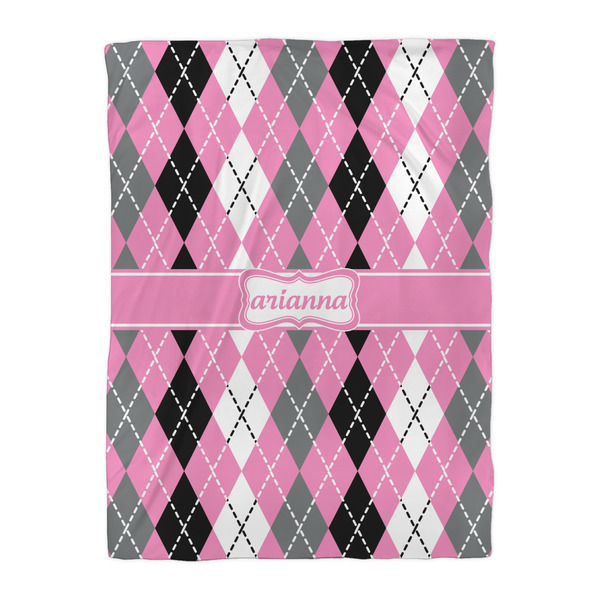 Argyle Duvet Cover - Twin XL - Front