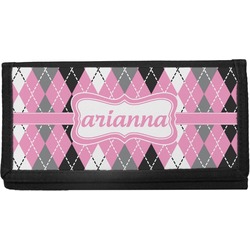 Argyle Canvas Checkbook Cover (Personalized)