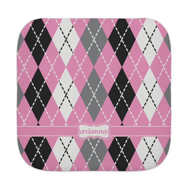 Custom Argyle Face Towel (Personalized)