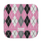 Argyle Face Cloth-Rounded Corners