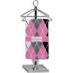 Argyle Finger Tip Towel - Full Print (Personalized)