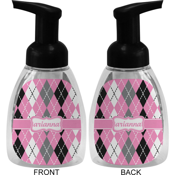 Argyle Foam Soap Bottle (Front & Back)