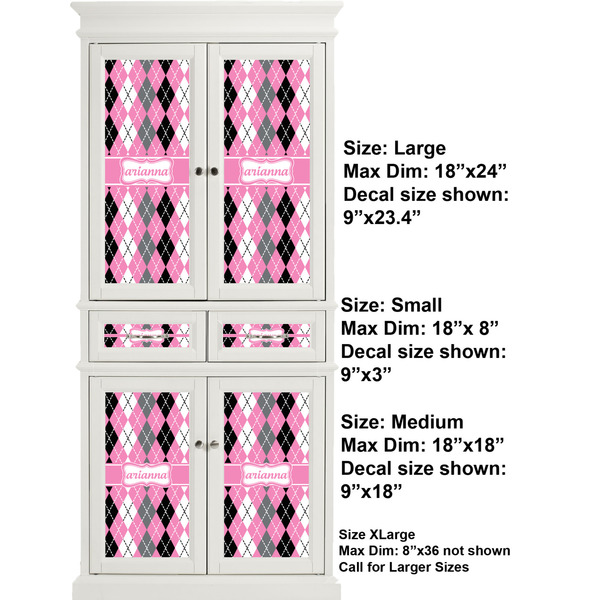 Argyle Full Cabinet (Show Sizes)