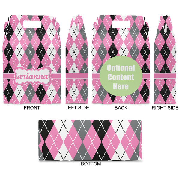 Argyle Gable Favor Box - Approval