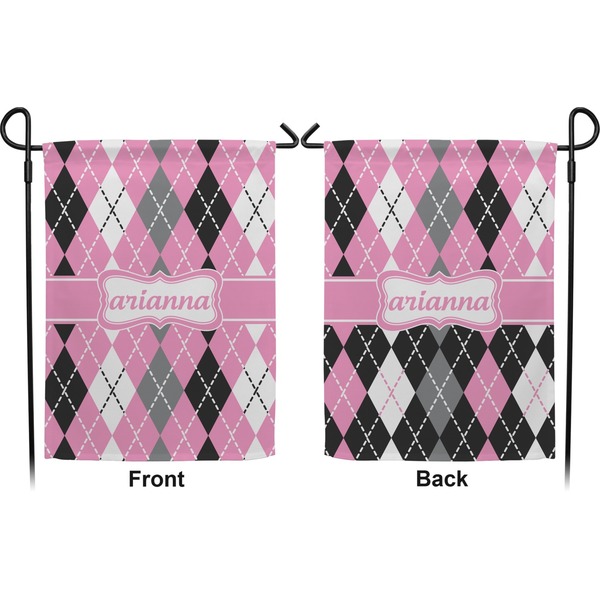 Argyle Garden Flag - Double Sided Front and Back