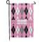 Argyle Small Garden Flag - Single Sided w/ Name or Text