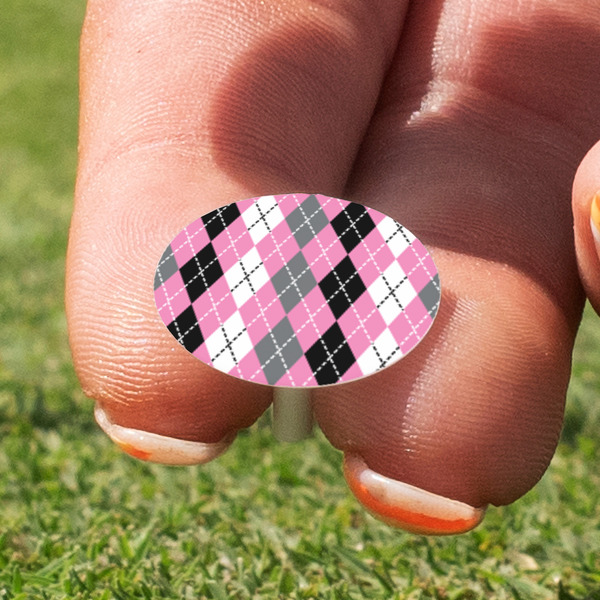 Argyle Golf Tees & Ball Markers Set - Marker