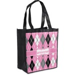 Argyle Grocery Bag (Personalized)