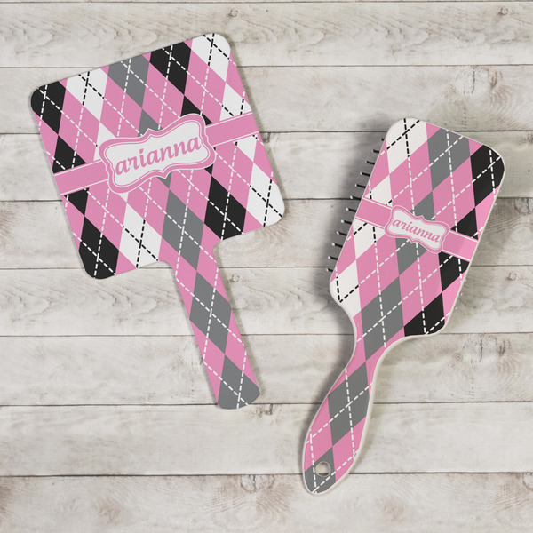 Argyle Hand Mirrors - In Context