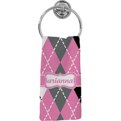 Argyle Hand Towel - Full Print (Personalized)