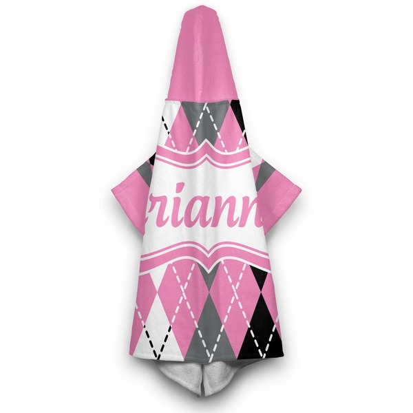 Argyle Hooded Towel - Hanging