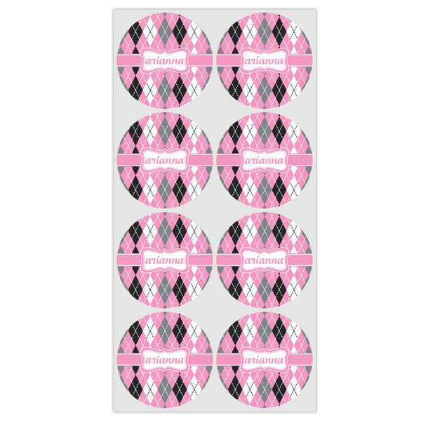 Argyle Icing Circle - Medium - Set of 8