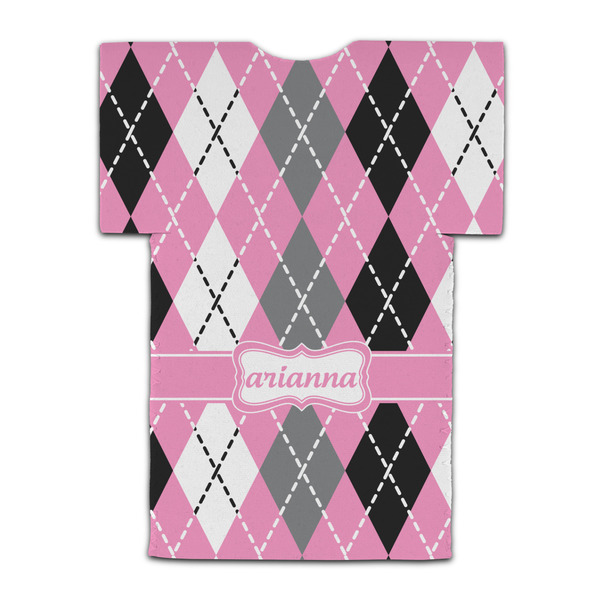 Argyle Jersey Bottle Cooler - BACK (flat)