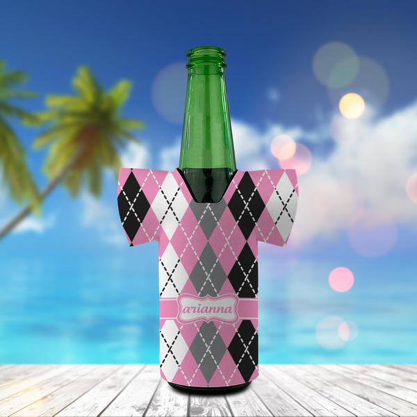 Argyle Jersey Bottle Cooler - LIFESTYLE