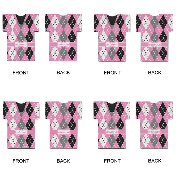 Argyle Jersey Bottle Cooler - Set of 4 - APPROVAL