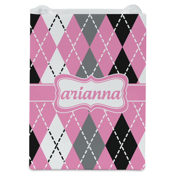 Argyle Jewelry Gift Bag - Matte - Front