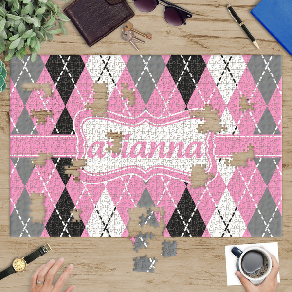 Argyle Jigsaw Puzzle 1014 Piece - In Context