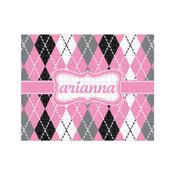 Custom Argyle 500 pc Jigsaw Puzzle (Personalized)