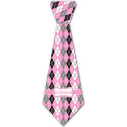 Argyle Iron On Tie - 4 Sizes w/ Name or Text