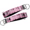 Argyle Key-chain - Metal and Nylon - Front and Back