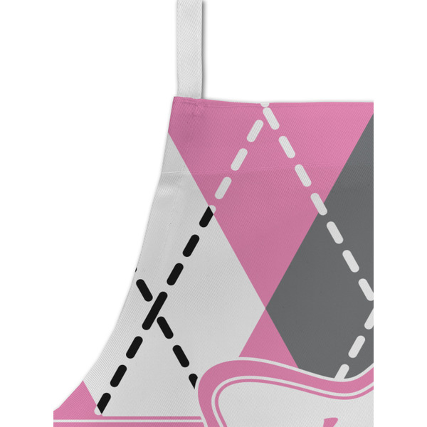 Argyle Kid's Aprons - Detail