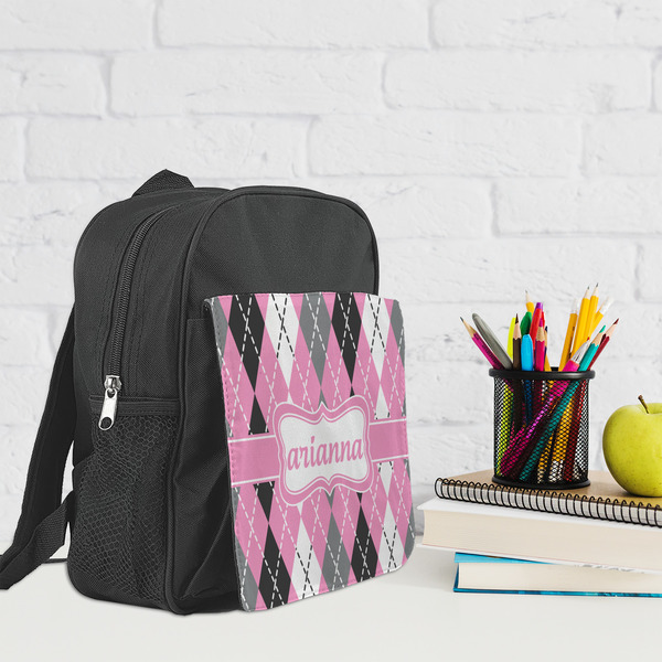 Argyle Kid's Backpack - Lifestyle