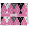 Argyle Kitchen Towel - Poly Cotton w/ Name or Text