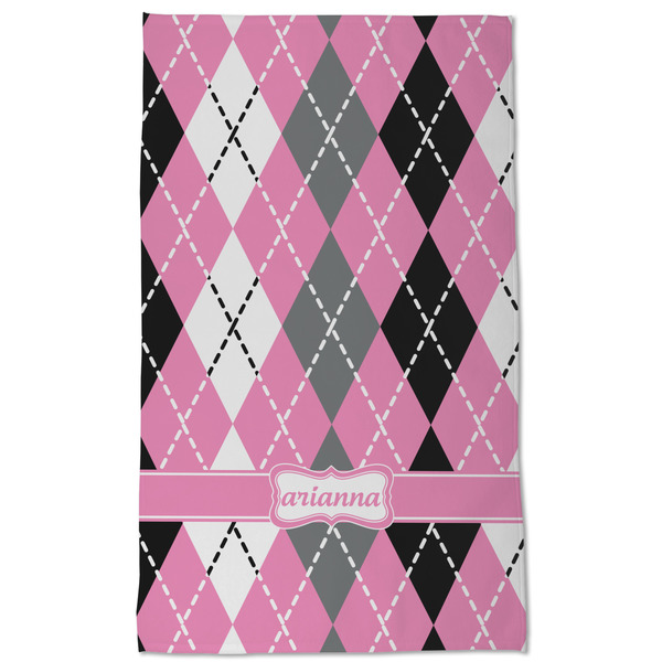 Argyle Kitchen Towel - Poly Cotton - Full Front