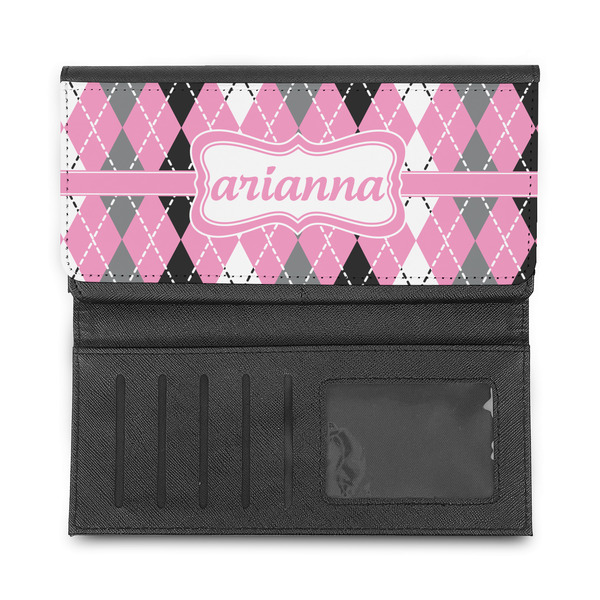 Argyle Ladies Wallet - Half Way Open