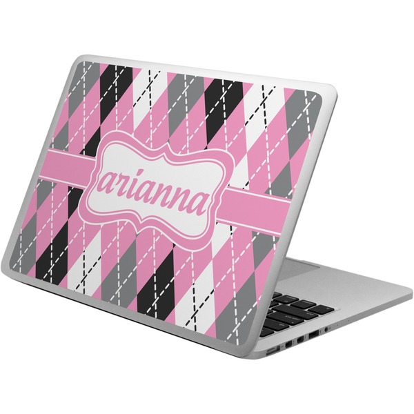 Custom Argyle Laptop Skin - Custom Sized (Personalized)