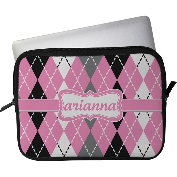 Custom Argyle Laptop Sleeve / Case - 15" (Personalized)