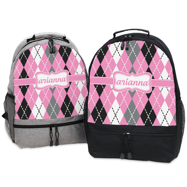 Argyle Large Backpacks - Both